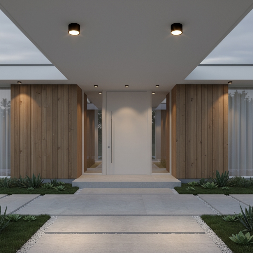 Brilagi - LED Vannitoa spotvalgusti SMOOTH 1xGX53/15W/230V must IP65