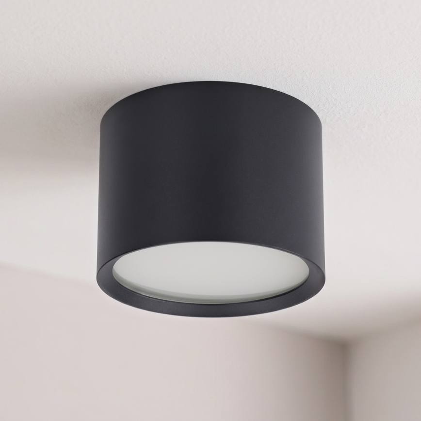 BRILAGI - LED vannitoa kohtvalgusti SMOOTH 1xGX53/15W/230V 60x82 mm must IP54
