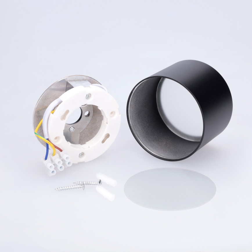 BRILAGI - LED vannitoa kohtvalgusti SMOOTH 1xGX53/15W/230V 60x82 mm must IP54