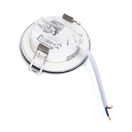 Brilagi - LED-vannitoa süvistatav laevalgusti LED/6W/230V 4000K must IP65