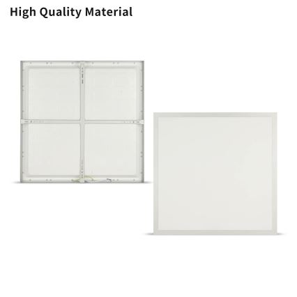 Brilagi - LED vannitoa laelamp FRAME LED/50W/230V 3000/4000/6000K 60x60 cm IP44 hõbedane