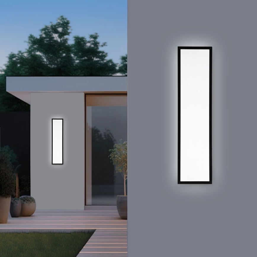 Brilagi - LED vannitoa laelamp FRAME LED/50W/230V 120x30 cm 3000/4000/6000K IP44 must