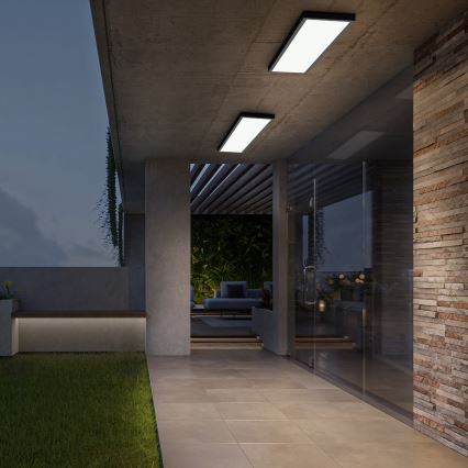 Brilagi - LED vannitoa laelamp FRAME LED/50W/230V 120x30 cm 3000/4000/6000K IP44 must