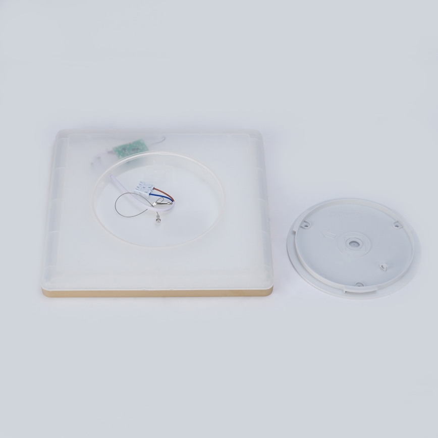 Brilagi - LED vannitoa valgusti ULTRA SLIM LED/24W/230V 42x42 cm kuldne IP54