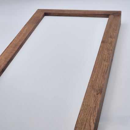 Brilagi - LED Vannitoa laevalgusti WOODY FRAME LED/40W/230V 120x30 cm IP44 kirsipuu