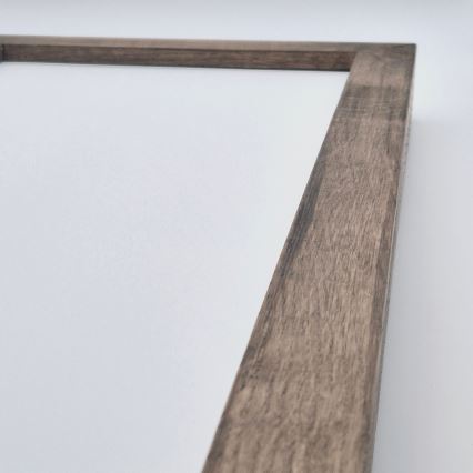 Brilagi - LED Vannitoa laevalgusti WOODY FRAME LED/50W/230V 120x30 cm IP44 pähkel