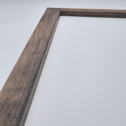 Brilagi - LED Vannitoa laevalgusti WOODY FRAME LED/50W/230V 120x30 cm IP44 pähkel