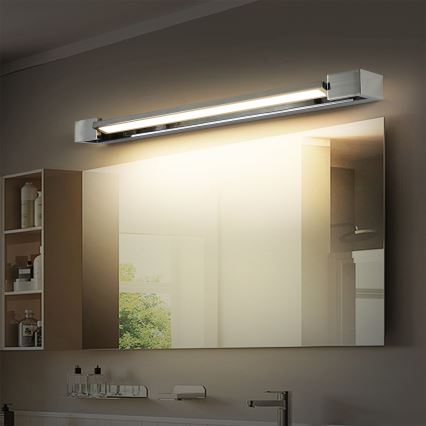 Brilagi - LED-vannitoa peeglivalgusti AQUA LINE LED/18W/230V 60 cm IP44 läikiv kroom CRI 90