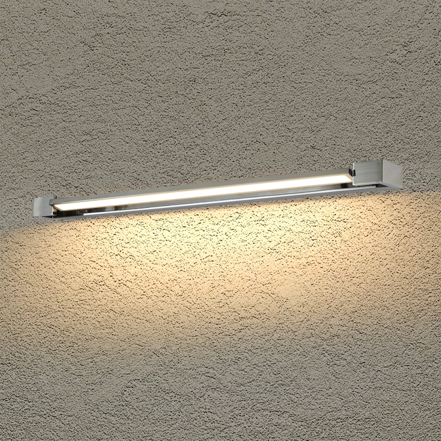 Brilagi - AQUA LINE LED vannitoa peeglivalgusti, 24W, 230V, 90 cm, IP44, läikiv kroom, CRI 90