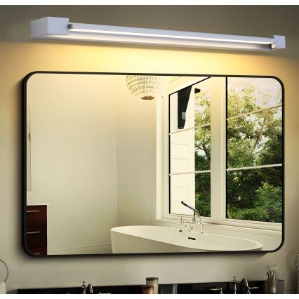 Brilagi – AQUA LINE LED vannitoa peegli valgusti LED/24W/230V, 90 cm, IP44, mattkroom, CRI 90