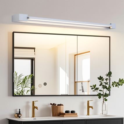 Brilagi – AQUA LINE LED vannitoa peegli valgusti LED/24W/230V, 90 cm, IP44, mattkroom, CRI 90