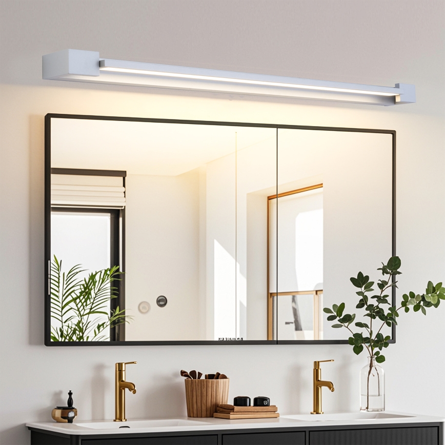 Brilagi – AQUA LINE LED vannitoa peegli valgusti LED/24W/230V, 90 cm, IP44, mattkroom, CRI 90