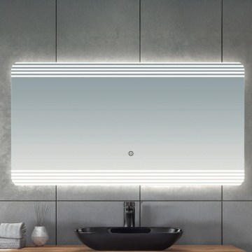 Brilagi - LED-vannitoapeegel MELZO LED/28W/230V 60x80 cm IP44 CRI 90 hämardatav + CCT
