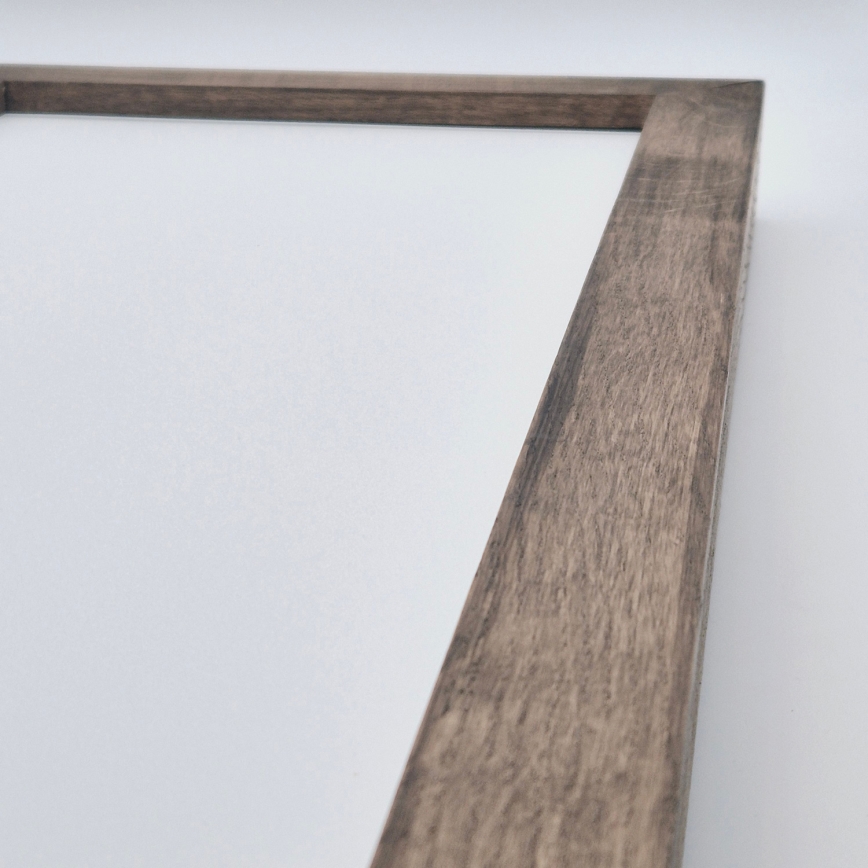 Brilagi - LED vannitoa laevalgusti WOODY FRAME LED/40W/230V 120x30 cm IP44 tamm pähkel