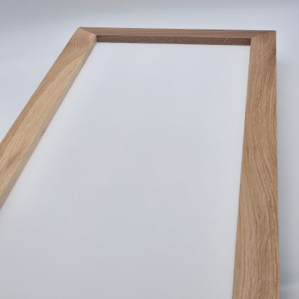 Brilagi - LED vannitoa laevalgutus WOODY FRAME LED/50W/230V 120x30 cm IP44 tamm