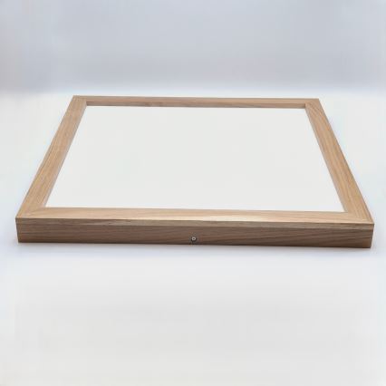 Brilagi - LED vannitoa laevalgutus WOODY FRAME LED/50W/230V 60x60 cm IP44 tamm