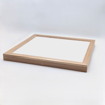 Brilagi - LED vannitoa laevalgutus WOODY FRAME LED/50W/230V 60x60 cm IP44 tamm