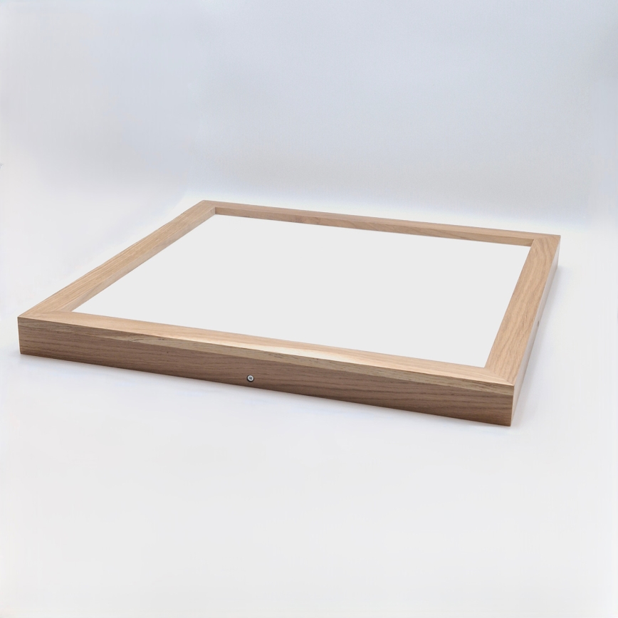 Brilagi - LED vannitoa laevalgutus WOODY FRAME LED/50W/230V 60x60 cm IP44 tamm