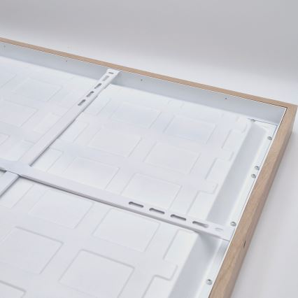 Brilagi - LED vannitoa laevalgutus WOODY FRAME LED/50W/230V 60x60 cm IP44 tamm