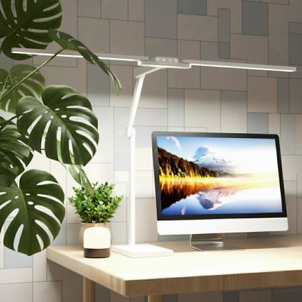 Brilagi - LED hämardatav puutetundlik laualamp VARIO LED/24W/230V 3000-6500K CRI 92 valge