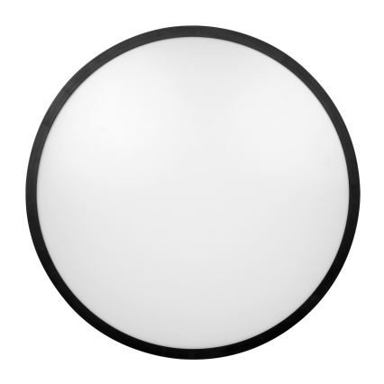 Brilagi - LED vannitoa laevalgusti ZENNA LED/24W/230V läbimõõt 35 cm IP44 must