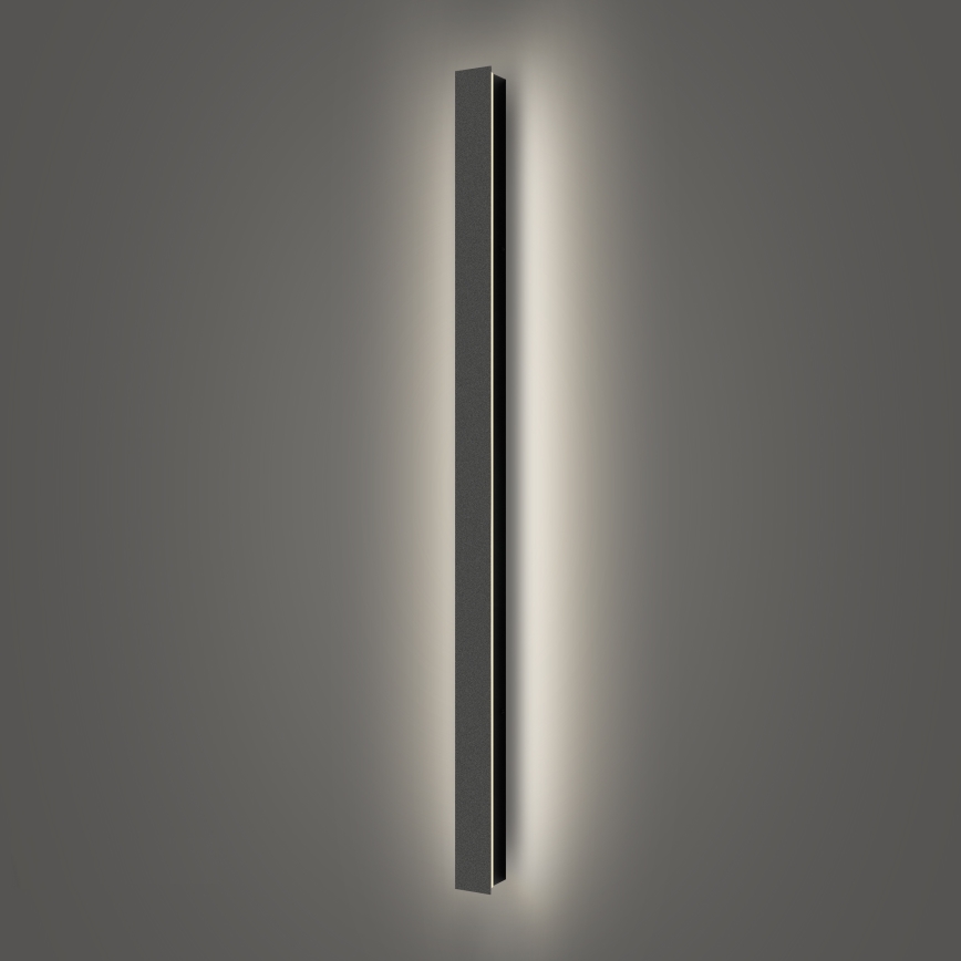 Brilagi - LINEAR LED välisseinale paigaldatav seinavalgusti LED/22W/230V 4000K IP65 100 cm must