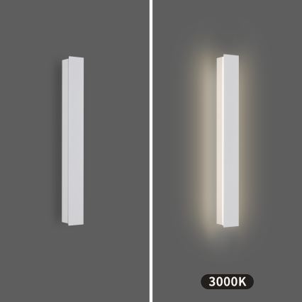 Brilagi - LED välisseinavalgusti LINEAR LED/12W/230V 3000K IP65 50 cm valge CRI 90