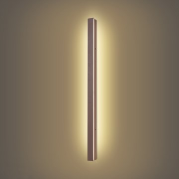 Brilagi - LINEAR LED välisseinavalgusti, 22W, 230V, 3000K, IP65, 100 cm, pruun, CRI 90