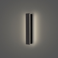 Brilagi - LINEAR LED välisseinavalgusti 8 W/230 V, 4000 K, IP65, 30 cm, must, CRI 90