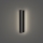 Brilagi - LINEAR LED välisseinavalgusti 8 W/230 V, 4000 K, IP65, 30 cm, must, CRI 90