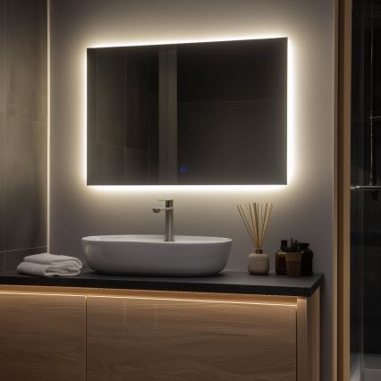 Brilagi - LED-vannitoa peegel LUCE LED/30W/230V 60x90 cm IP44 CRI 90 hämardatav + CCT