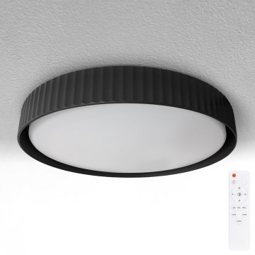 Brilagi - LUCIA hämardatav LED-laelamp LED/60W/230V 3000-6500K läbimõõt 59 cm must + kaugjuhtimispult