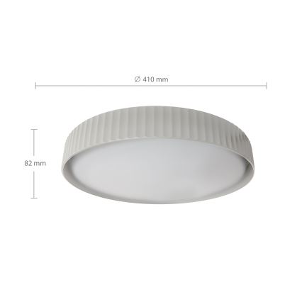Brilagi - hämardatav LED-laelamp LUCIA LED/48W/230V 3000-6500K läbimõõt 41 cm valge + kaugjuhtimispult