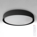 Brilagi - LUCIA LED hämardatav laelamp LED/48W/230V 3000-6500K, läbimõõt 41 cm, must + kaugjuhtimispult
