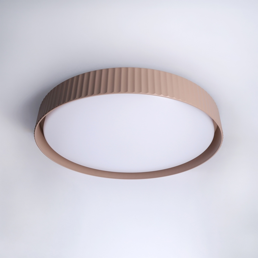 Brilagi - LED-hämardatav laelamp LUCIA LED/60W/230V 3000-6500K läbimõõt 59 cm pruun + kaugjuhtimispult