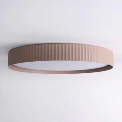 Brilagi - LED-hämardatav laelamp LUCIA LED/60W/230V 3000-6500K läbimõõt 59 cm pruun + kaugjuhtimispult
