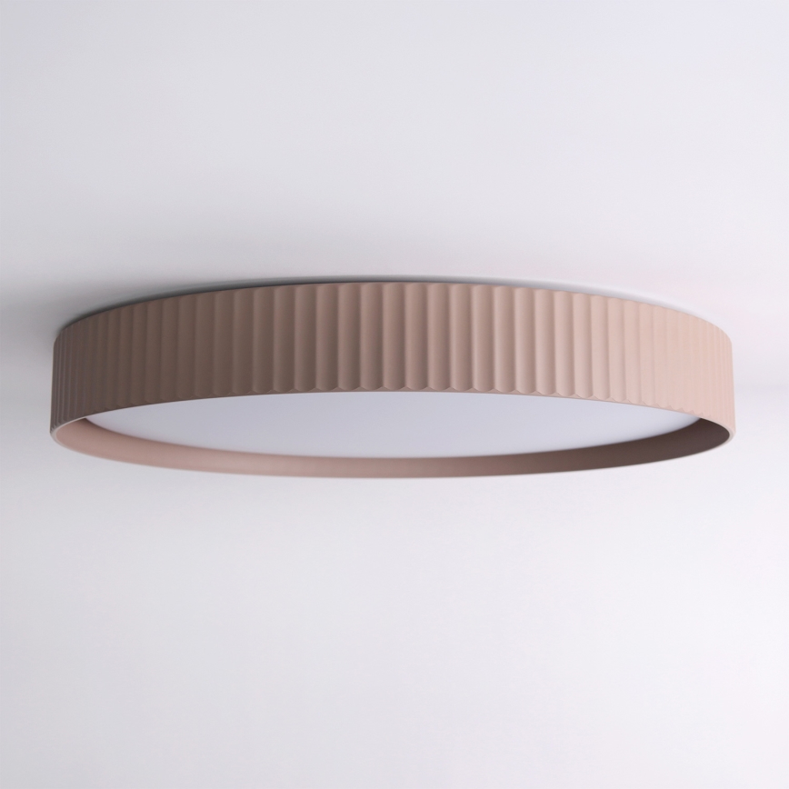 Brilagi - LED-hämardatav laelamp LUCIA LED/60W/230V 3000-6500K läbimõõt 59 cm pruun + kaugjuhtimispult