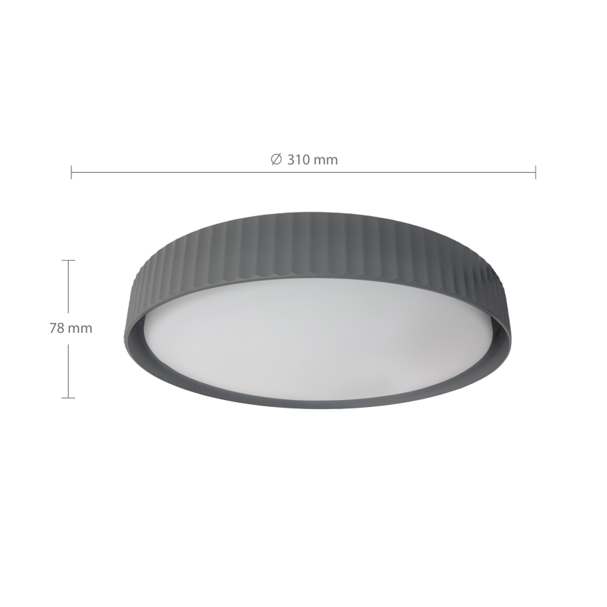 Brilagi - LUCIA LED laelamp, 24 W, 230 V, Ø 31 cm, hall