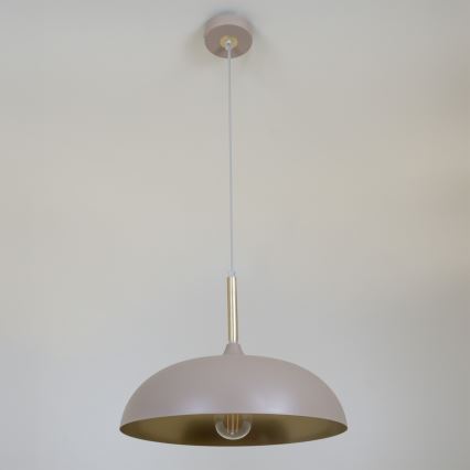 Brilagi - Lühter ABRAHAM 1xE27/60W/230V d. 35 cm beež