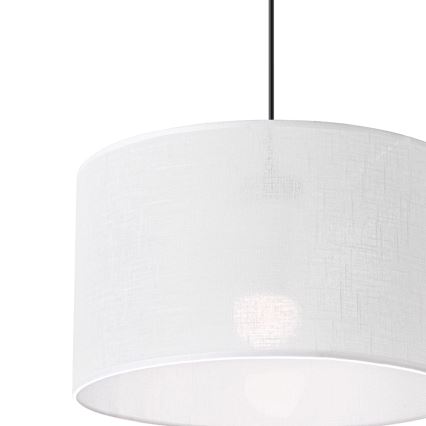Brilagi - Lühter ANTHONY 1xE27/60W/230V tamm pähklipuu/valge
