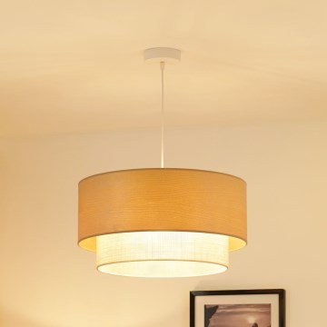 Brilagi - Lühter ARIZONA BOHO 1xE27/15W/230V d. 45 cm beež/valge
