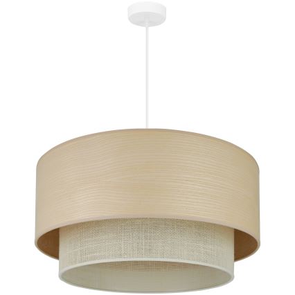 Brilagi - Lühter ARIZONA BOHO 1xE27/15W/230V d. 60 cm beež/valge