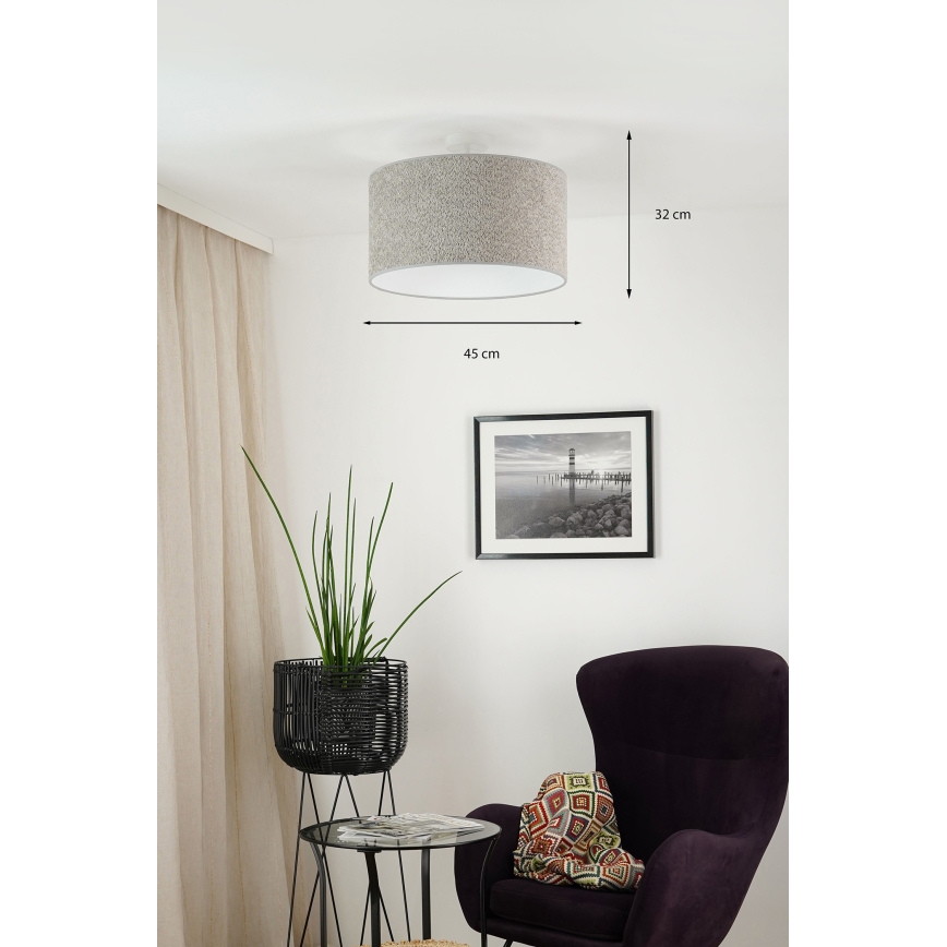 Brilagi - Lühter BOUCLE ROLLER 1xE27/15W/230V d. 45 cm hall