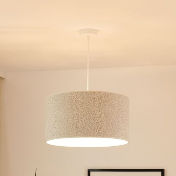 Brilagi - Lühter BOUCLE ROLLER 1xE27/15W/230V d. 45 cm kreemikas