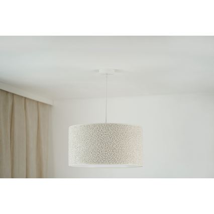 Brilagi - Lühter BOUCLE ROLLER 1xE27/15W/230V d. 45 cm kreemikas