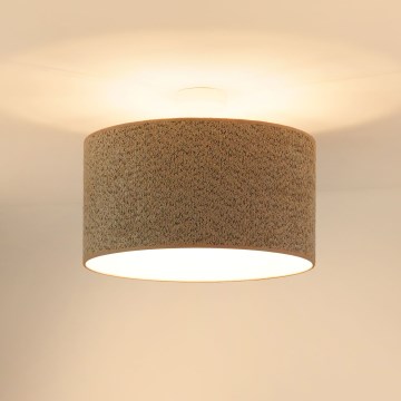 Brilagi - Lühter BOUCLE ROLLER 1xE27/15W/230V d. 45 cm pruun