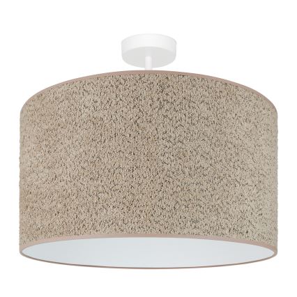 Brilagi - Lühter BOUCLE ROLLER 1xE27/15W/230V d. 45 cm pruun