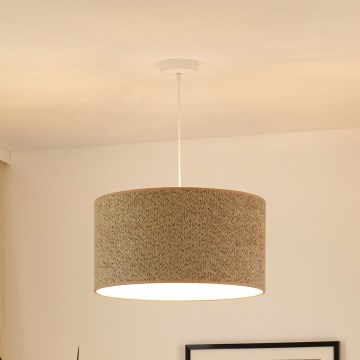 Brilagi - Lühter BOUCLE ROLLER 1xE27/15W/230V d. 50 cm pruun