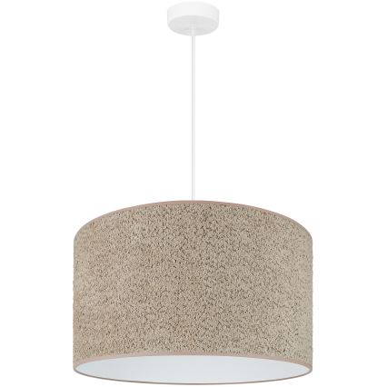 Brilagi - Lühter BOUCLE ROLLER 1xE27/15W/230V d. 50 cm pruun