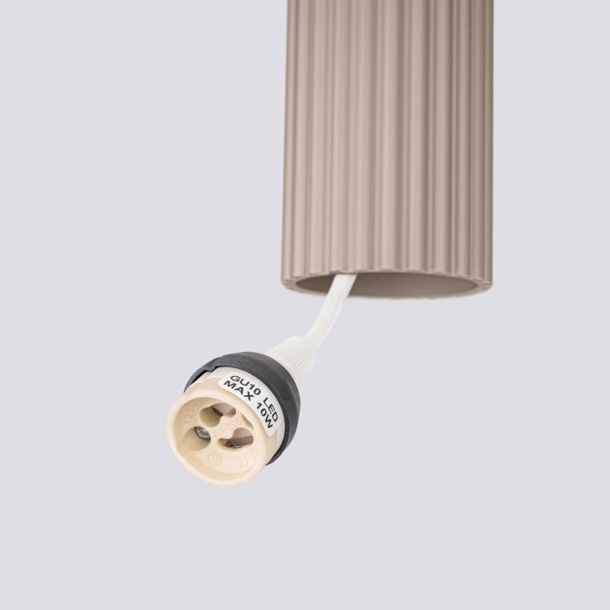 Brilagi - Lühter CRESTO 1xGU10/10W/230V taupe
